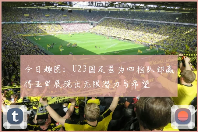 今日趣图：U23国足虽为四档队却赢得亚军展现出无限潜力与希望
